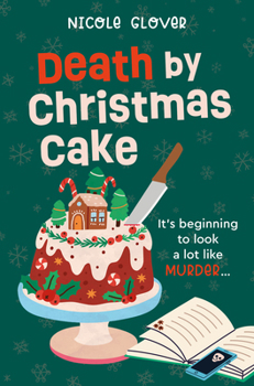 Paperback Death by Christmas Cake Book