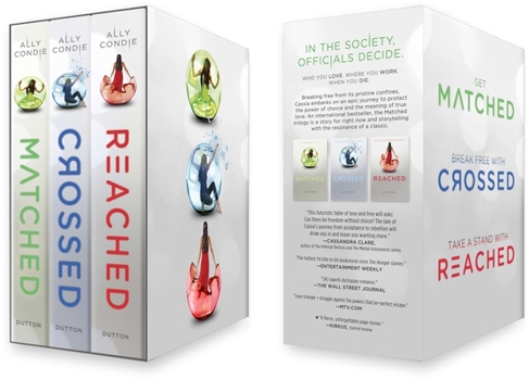 Hardcover Matched Trilogy Box Set: Matched/Crossed/Reached Book