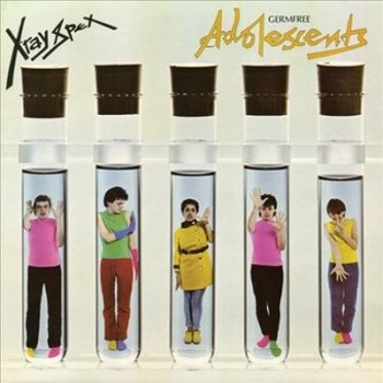 Vinyl Germfree Adolescents (X-Ray Clear) Book