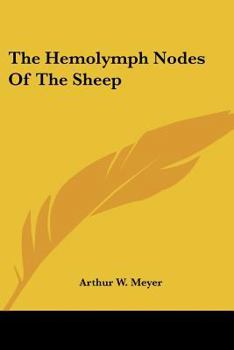 Paperback The Hemolymph Nodes Of The Sheep Book