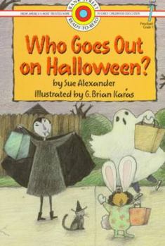 Hardcover Who Goes Out on Halloween? Book