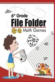 Paperback 6th Grade File Folder Math Games Book