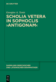 Hardcover Scholia Vetera in Sophoclis >Antigonam Book
