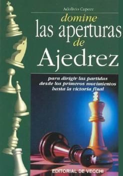 Paperback Domine las aperturas de ajedrez [Spanish] Book