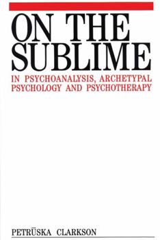 Hardcover On the Sublime in Psychoanalysis Book