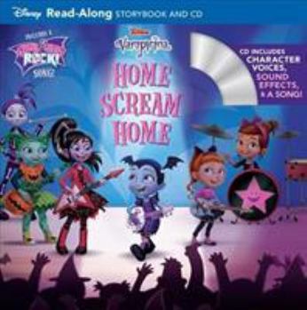Paperback Vampirina Home Scream Home: Read-Along Storybook and CD Book