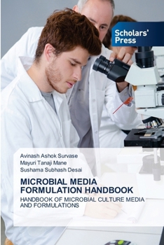 Paperback Microbial Media Formulation Handbook Book