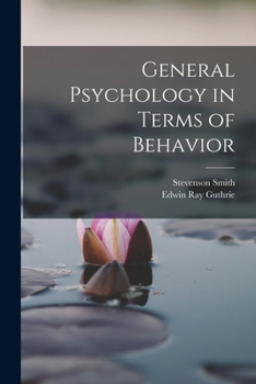 Paperback General Psychology in Terms of Behavior Book