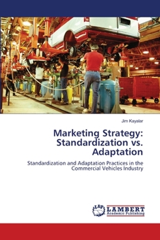 Paperback Marketing Strategy: Standardization vs. Adaptation Book