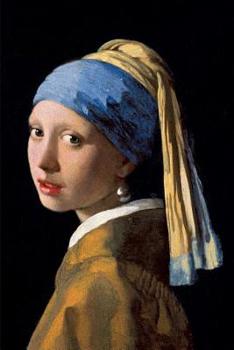 Paperback Girl with a Pearl Earring by Johannes Vermeer Journal Book