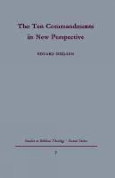 Paperback The Ten Commandments in New Perspective Book