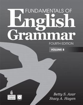 Hardcover Fundamentals of English Grammar Student Book B with Audio CD (No Answer Key) and Azar Interactive (Online Version), Student Access Book