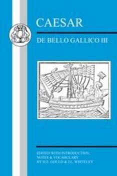 Paperback Caesar: de Bello Gallico III Book