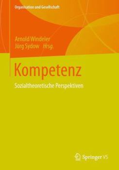 Paperback Kompetenz: Sozialtheoretische Perspektiven [German] Book