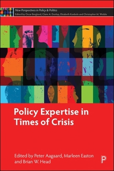Hardcover Policy Expertise in Times of Crisis Book