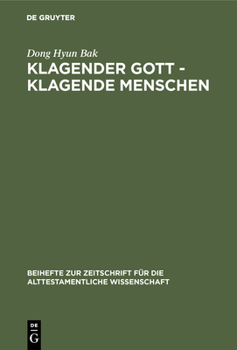 Hardcover Klagender Gott - klagende Menschen [German] Book