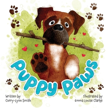 Paperback Puppy Paws Book