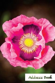 Address Book.: Glossy And Soft Cover, Large Print, Font, 6" x 9" For Contacts, Addresses, Phone Numbers, Emails, Birthday And More.