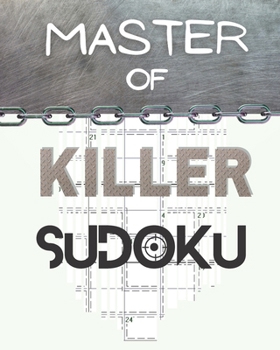 Paperback Master of Killer Sudoku Puzzle Book for Adults Book