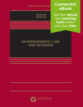 Hardcover Entertainment Law and Business: [Connected Ebook] Book