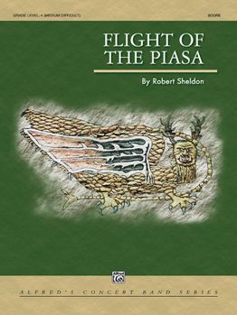 Paperback Flight of the Piasa: Conductor Score Book