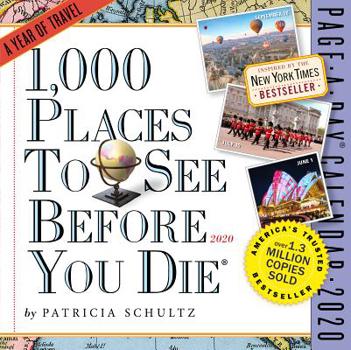 Calendar 1,000 Places to See Before You Die Page-A-Day Calendar 2020 Book
