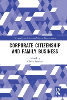Paperback Corporate Citizenship and Family Business Book