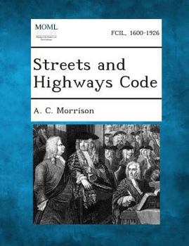 Paperback Streets and Highways Code Book