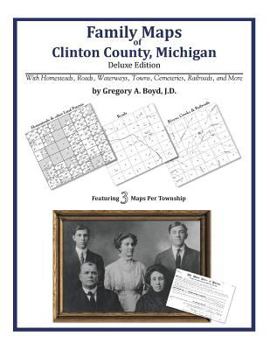 Paperback Family Maps of Clinton County, Michigan Book