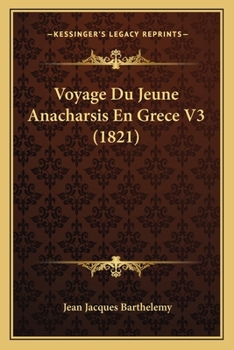 Paperback Voyage Du Jeune Anacharsis En Grece V3 (1821) [French] Book