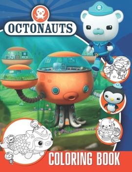 Paperback OCTONAUTS Coloring Book: 19 Illustrations Book