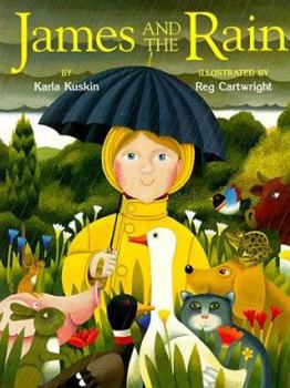 Hardcover James and the Rain Book