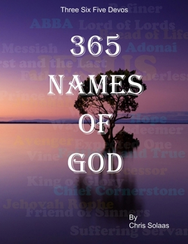 Paperback 365 Names of God (large print) [Large Print] Book