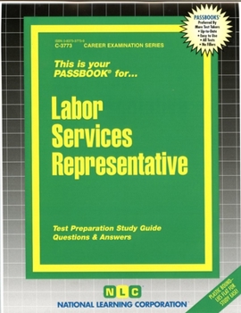 Paperback Labor Services Representative: Test Preparation Study Guide, Questions & Answers Book