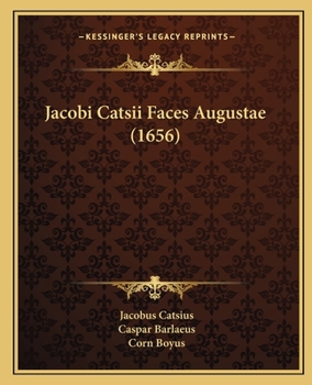 Paperback Jacobi Catsii Faces Augustae (1656) [Latin] Book