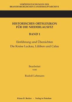 Paperback Historisches Ortslexikon F?r Die Niederlausitz. Band 1 [German] Book