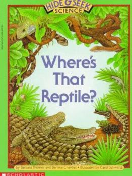 Paperback Hide and Seek Science #02: Where's That Reptile? Book