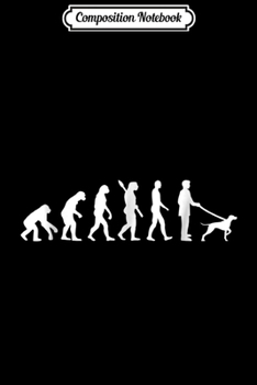 Paperback Composition Notebook: German shorthaired pointer evolution Journal/Notebook Blank Lined Ruled 6x9 100 Pages Book