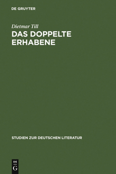 Hardcover Das doppelte Erhabene [German] Book