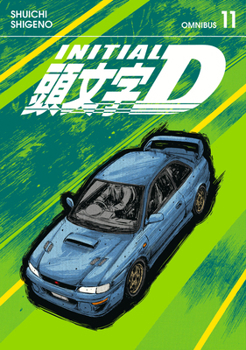 Paperback Initial D Omnibus 11 (Vol. 21-22) Book