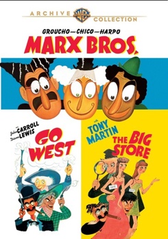 DVD Go West / The Big Store Book