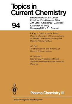 Paperback Plasma Chemistry III Book