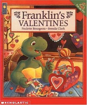 Paperback Franklin's Valentine Cards Book