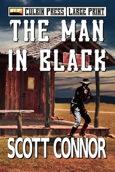 Paperback The Man in Black: Large Print Book