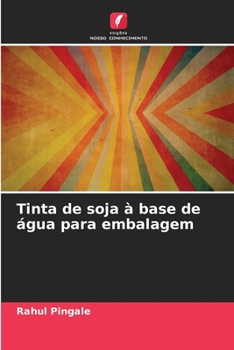 Paperback Tinta de soja à base de água para embalagem [Portuguese] Book