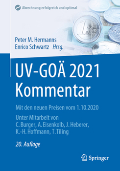 Paperback Uv-Go? 2021 Kommentar: Mit Den Neuen Preisen Vom 1.10.2020 Book