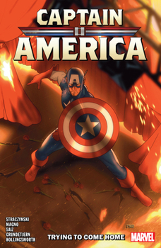 Paperback Captain America by J. Michael Straczynski Vol. 2: Trying to Come Home Book