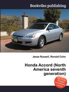 Paperback Honda Accord (North America Seventh Generation) Book