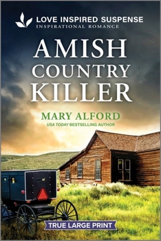 Paperback Amish Country Killer [Large Print] Book