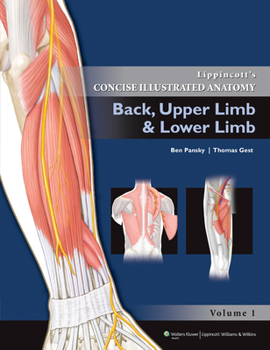 Paperback Lippincott Concise Illustrated Anatomy: Back, Upper Limb and Lower Limb Book